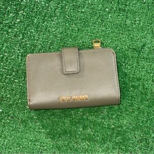 Steve Madden Olive Green Gold Wallet Women’s